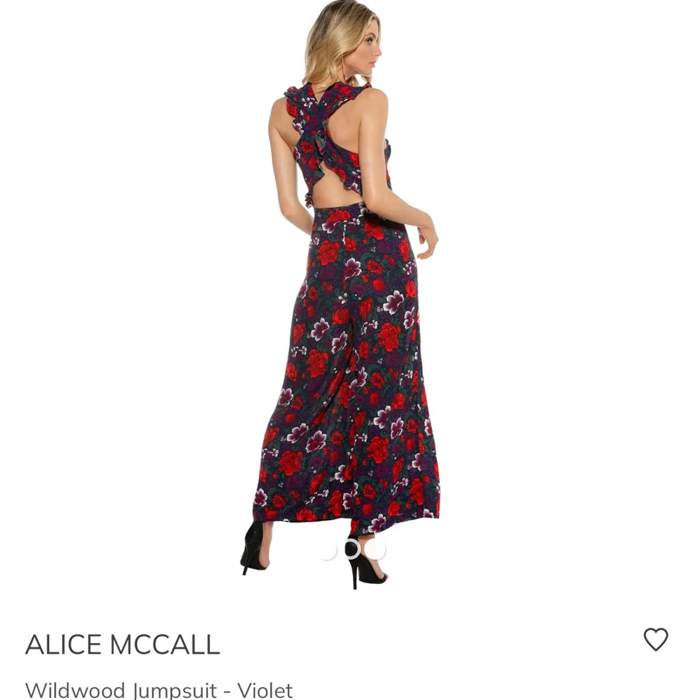Alice McCall Floral jumpsuit romper